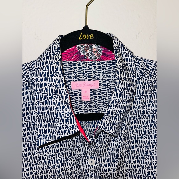 Lilly Pulitzer Button down blouse - Picture 3 of 8